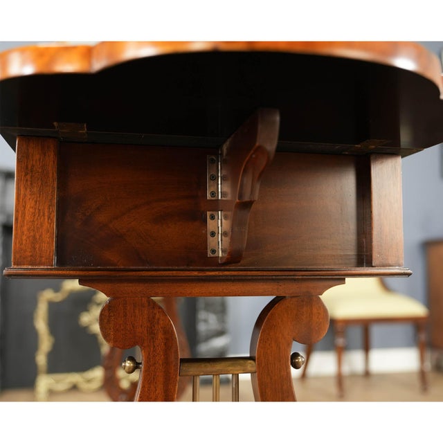 Traditional Mahogany Dropside Sofa Table For Sale - Image 16 of 17