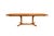 1970s Danish Mid-Century Teak Expandable Dining Table For Sale - Image 5 of 12