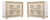 Vintage Kittinger Greek Key Mandarin Chests, C1940's, Pair Of For Sale