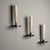 Fontana Arte Attr., Italian Mid-Century Modern, Wall Sconces, Chrome, Glass For Sale - Image 4 of 10