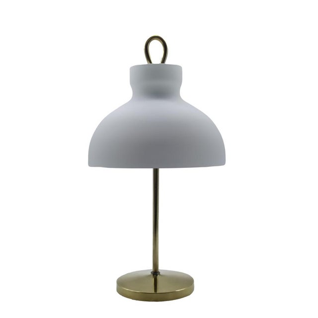 Gold Arenzano Table Lamp by Ignazio Gardella for Azucena, Italy, 1960s For Sale - Image 8 of 8