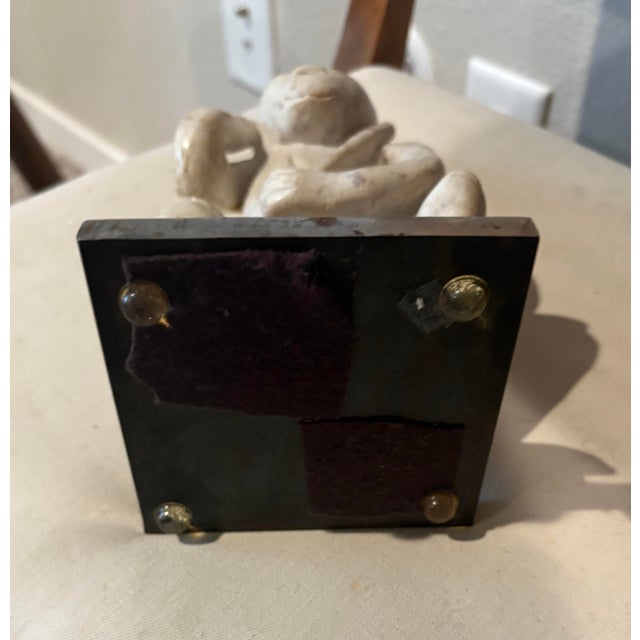 Stone Monkey in the Style of the Ming Dynasty Period, 8” High For Sale - Image 6 of 9