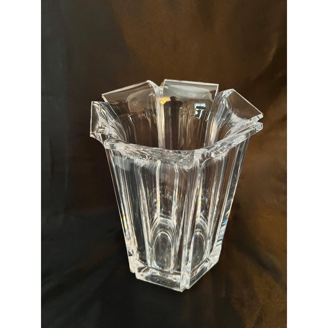 Plastic Acrylic Hexagonal Vase or Wine Chiller For Sale - Image 7 of 12