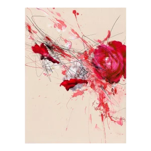 Contemporary Abstract Archival Pigment Print on Ilford Smooth Pearl Paper Photography "Panel a - Brutality of Creation" by Gianfranco Pezzot