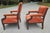 Brown Pair of Antique American Eastlake Walnut Armchairs, Circa 1875–1890 For Sale - Image 8 of 14