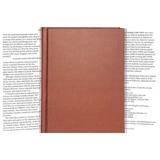 NICHOLS, Beverley [320] pp. Timber Press 2000 Fourth Edition 8 /34" x 5 7/8" Drawings by William McLaren First in a...