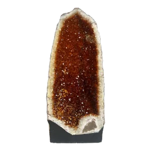 Large Brazilian Citrine Cathedral Crystal