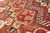 Moroccan Style Hand-Knotted Wool Area Rug With Graphic Tribal in Terracotta Red For Sale - Image 10 of 12