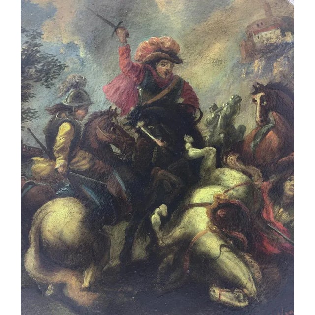 After Salvator Rosa, Cavalry Battle, 2006, Oil on Canvas For Sale - Image 3 of 7