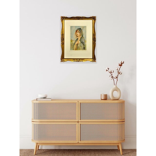 Philip Richard Morris, The Cloaked Shepherdess, Watercolour, 1890s-1910s For Sale - Image 10 of 18