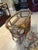 Vintage Rattan Honeymoon Table & 2 Chairs – Nesting Bistro Set W/ Glass Top For Sale - Image 6 of 8