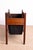Black Danish Magazine Rack in Rosewood and Leather, 1960 For Sale - Image 8 of 13