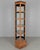 19th Century Biedermeier Hexagonal Vitrine, Elm Wood & Glass, Circa 1870-1880 For Sale - Image 5 of 16