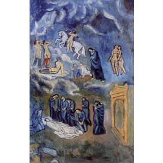 Picasso the Burial of Casagena Giclee Numbered Edition For Sale