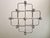 Metal Geometric Chrome Metal Chandelier by Gaetano Sciolari for Boulanger, 1970s For Sale - Image 7 of 15
