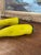 Pair of Vintage Italian Murano Art Glass Yellow Banana Peppers.. For Sale - Image 4 of 10