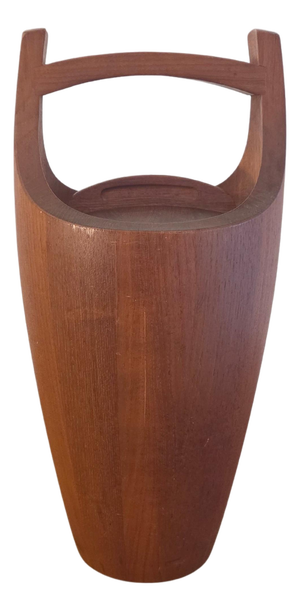 Danish Staved Teak Bucket Style Ice Bucket by Jens Quistgaard, 1965
