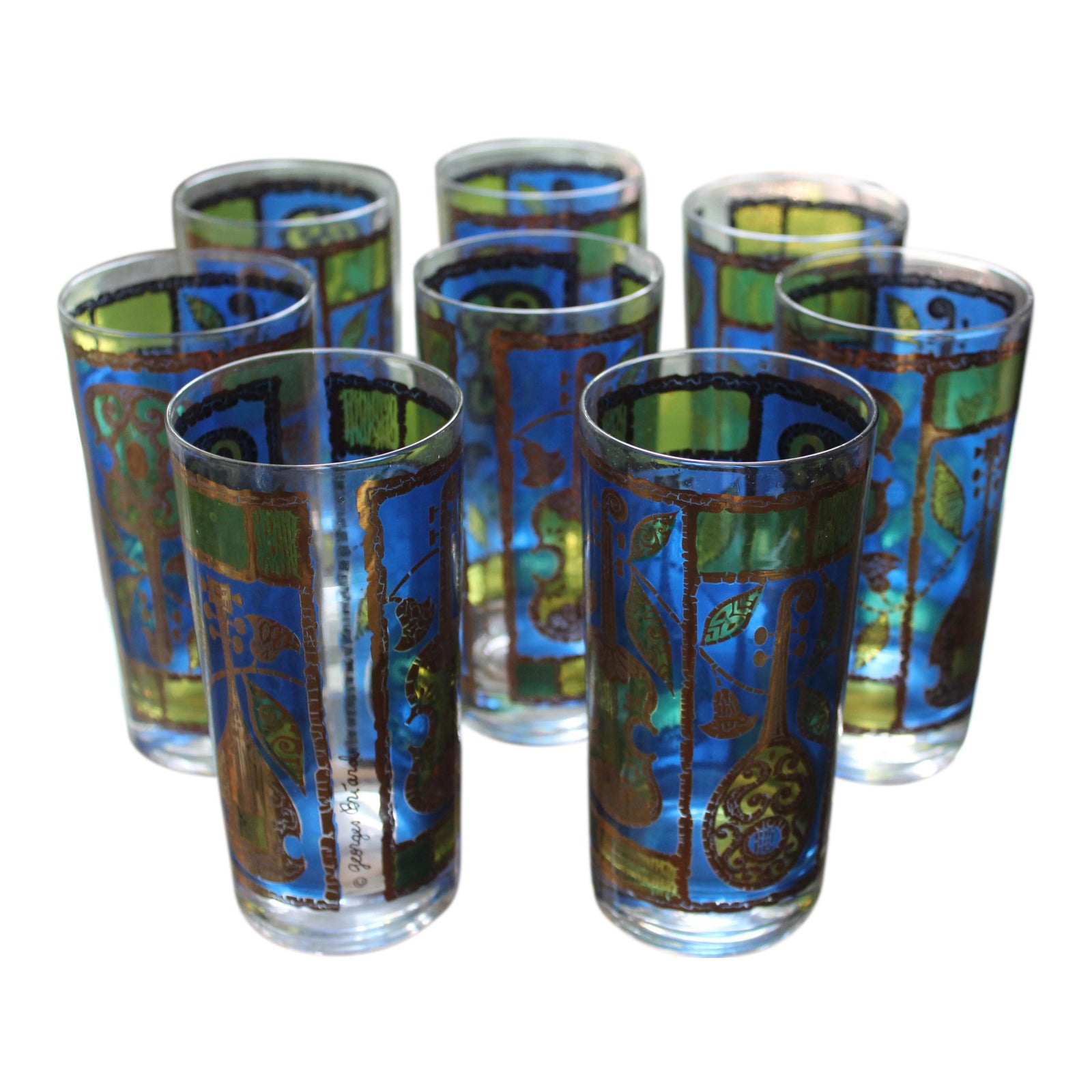 Briard Vintage Highball Glasses Set of 8 Chairish