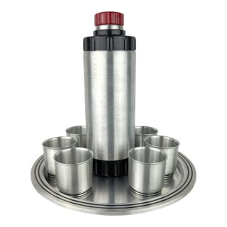 1930’s Art Deco West Bend Cocktail Shaker Set For Sale