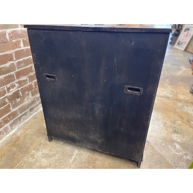 1920s English Oak Carved Slant-Front Desk For Sale In Atlanta - Image 6 of 6
