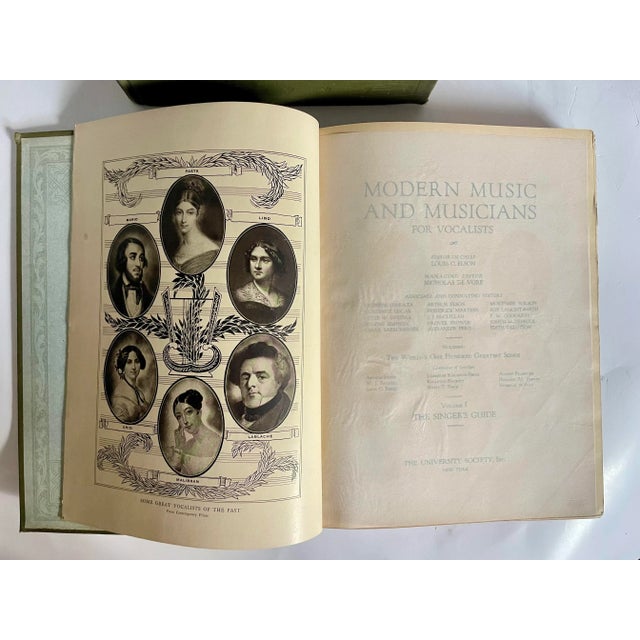 1910s 1918 Modern Music and Musicians Philharmonic Edition - 6 Volume Set For Sale - Image 5 of 12