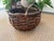 Farmhouse Vintage Rustic Split Bamboo Gathering Basket For Sale - Image 3 of 9