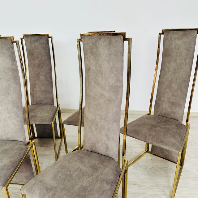 Maison Jansen Vintage Chairs Attr. To Maison Jansen – Set of 10 For Sale - Image 4 of 9