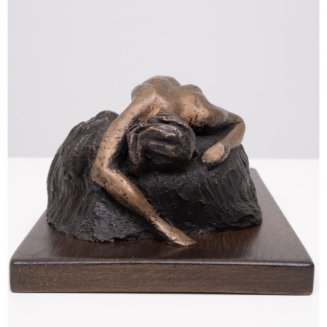 Patinated Bronze in the style of Auguste Rodin the Danaide, 1999 For Sale - Image 3 of 14