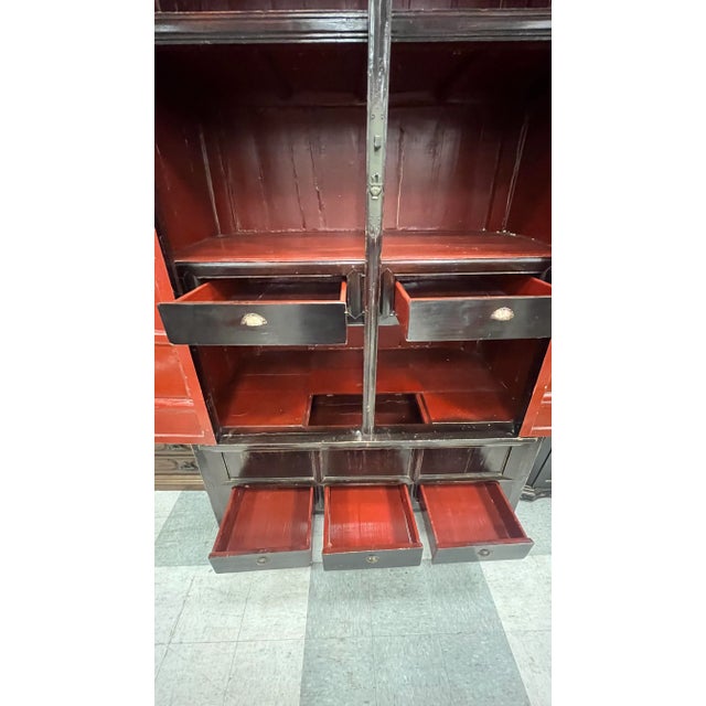 Large 19th Century Asian Cabinet For Sale - Image 4 of 13