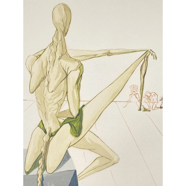 Salvador Dali, Minosl, 1960s, Woodcut For Sale - Image 6 of 12