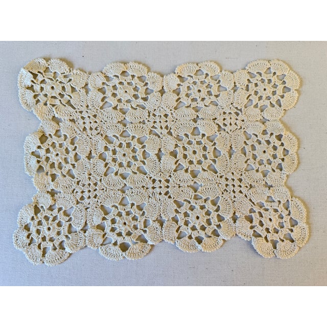 Vintage Doilies, Set of 4 For Sale - Image 11 of 14