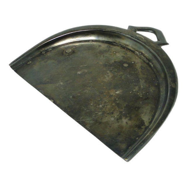 Antique Silver-Plated Cake Shoulder, 1900s For Sale