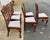 Chippendale Early 20th Century Beautiful Set of 6 Solid Mahogany Chippendale Style Dining Chairs With Ball and Claw Feet For Sale - Image 3 of 8