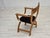 Danish Armchair in Cowhide and Oak, 1960s For Sale - Image 12 of 18