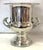 Vintage Silverplate Trophy Cup Shape Champagne Bucket For Sale - Image 4 of 17