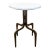 Cb2 Dorset Marble Side Table For Sale