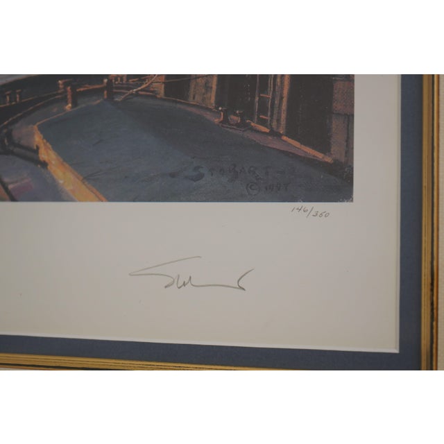 London Thames River Framed Engraving Print For Sale - Image 11 of 12