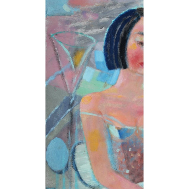 2000 - 2009 Uldis Krauze, Let the Melody Play, 2022, Oil on Cardboard For Sale - Image 5 of 7