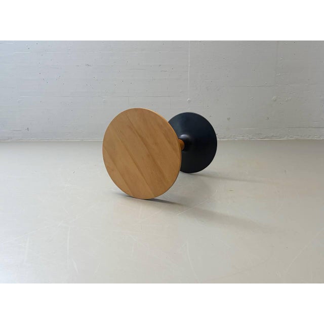 Round Side Table with Cast Iron Base, 1970s For Sale - Image 9 of 17