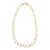 Vintage Yves Saint Laurent Long Brass Link Chain Necklace 1970's For Sale