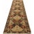 Traditional Handwoven Vegetable-dyed Persian Bakhtiari Runner Rug featuring an all-over design in a gold-colored field...