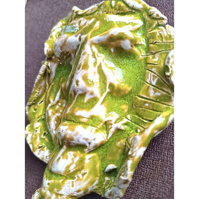 Ceramic Framed Artwork with Ceramic Mask from Proietti Daniela For Sale - Image 7 of 8