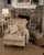 ✨ Vintage Cream Tufted Velvet Accent Chair – Meticulously Refreshed ✨ **RETRO VINTAGE 1979’s lounge chair is upholstered...