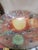 Vintage 1970s Op Art Dichroic Glass Centerpiece Bowl — Color Explosion Design For Sale - Image 4 of 10