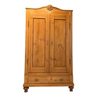 Biedermeier Farmhouse Cabinet or Wardrobe For Sale