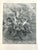 Red Rare Two Oversized Volume Set, the Doré Gallery: 250 Beautiful Engravings, Vol. I & II Gustave Doré c.1870 For Sale - Image 8 of 12