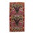 Vintage Zabihi Collection Botanical Turkish Small Rug For Sale