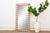 Contemporary Floral Blossom Inlay Floor Mirror For Sale - Image 3 of 11