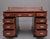 Antique Walnut Pedestal Desk, 1890 For Sale - Image 11 of 13