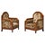 Set of Art Deco Armchairs in Wood and Tapisserie, 1920s For Sale - Image 15 of 15